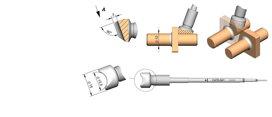 C470041 - Cartridge for T470 Comfort handpiece